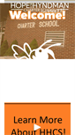 Mobile Screenshot of hopeforhyndmancs.org